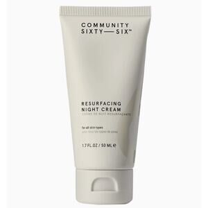 Community Sixty-Six Retinol Resurfacing Night Cream NEW in box